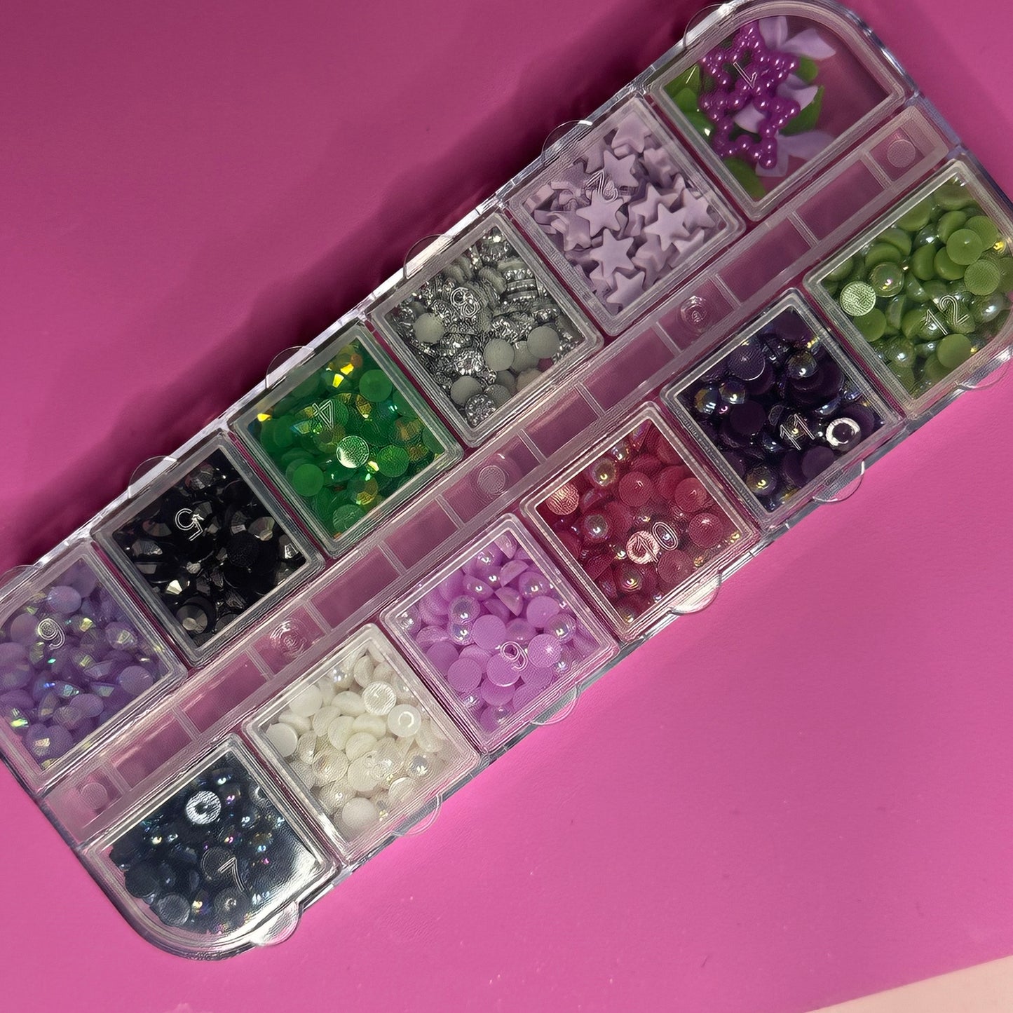 Glitter purple DIY KIT