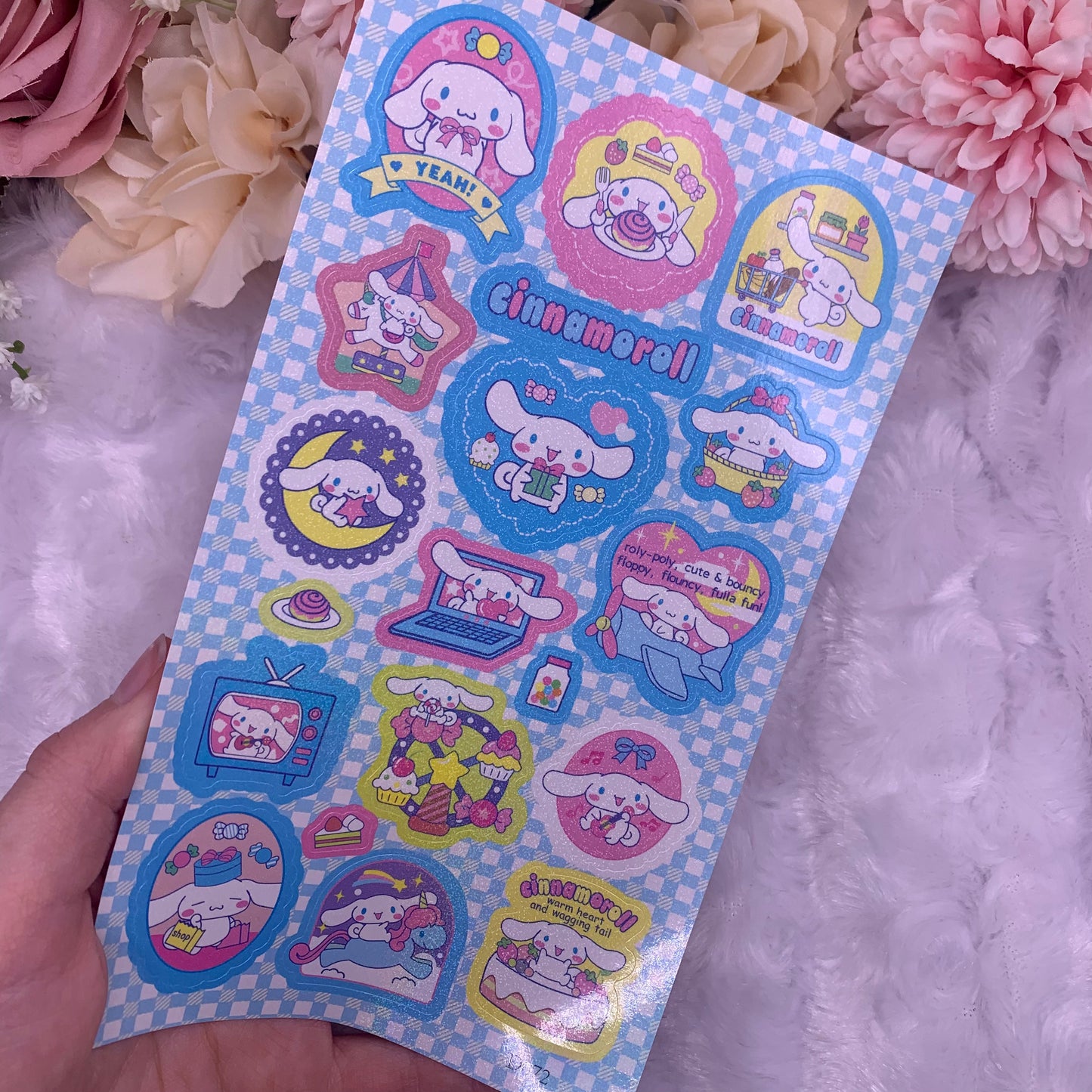 1pc Character kawaii stickers