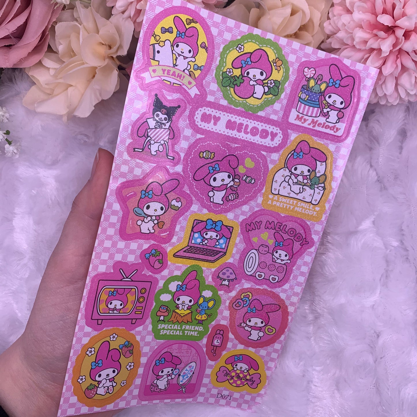 1pc Character kawaii stickers