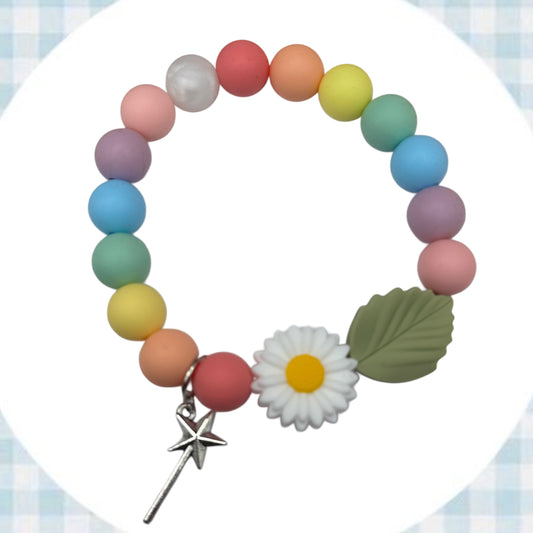XL pastel fairy Teether bracelet