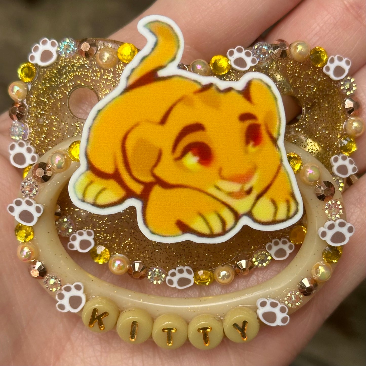 Kitty deco pacifier
