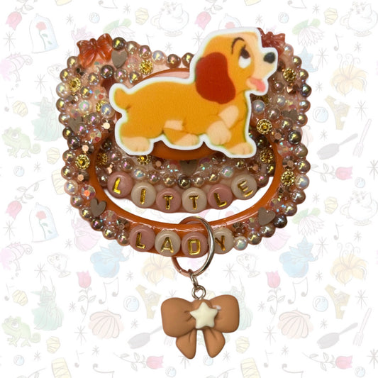 Little lady deco pacifier