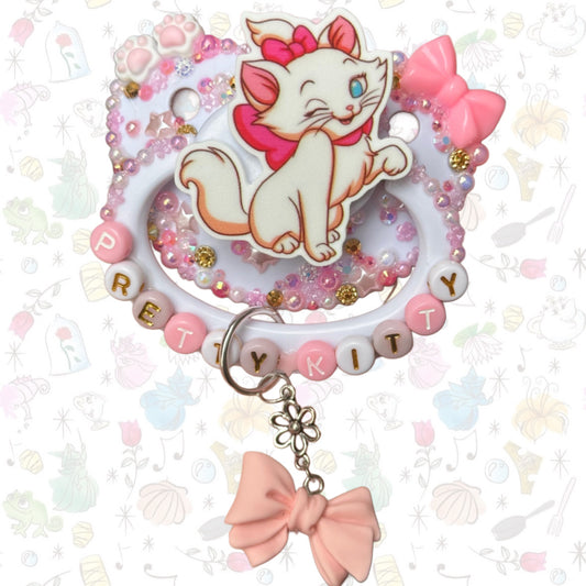 Pretty kitty deco pacifier
