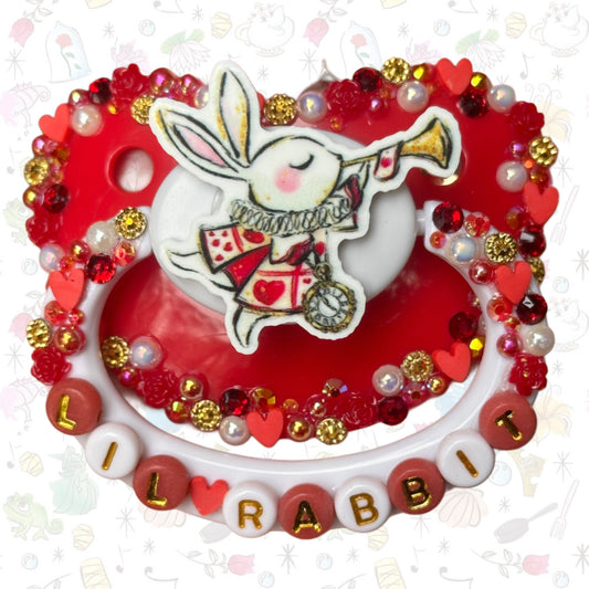 Lil rabbit deco pacifier