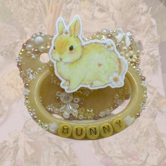 Bunny deco pacifier