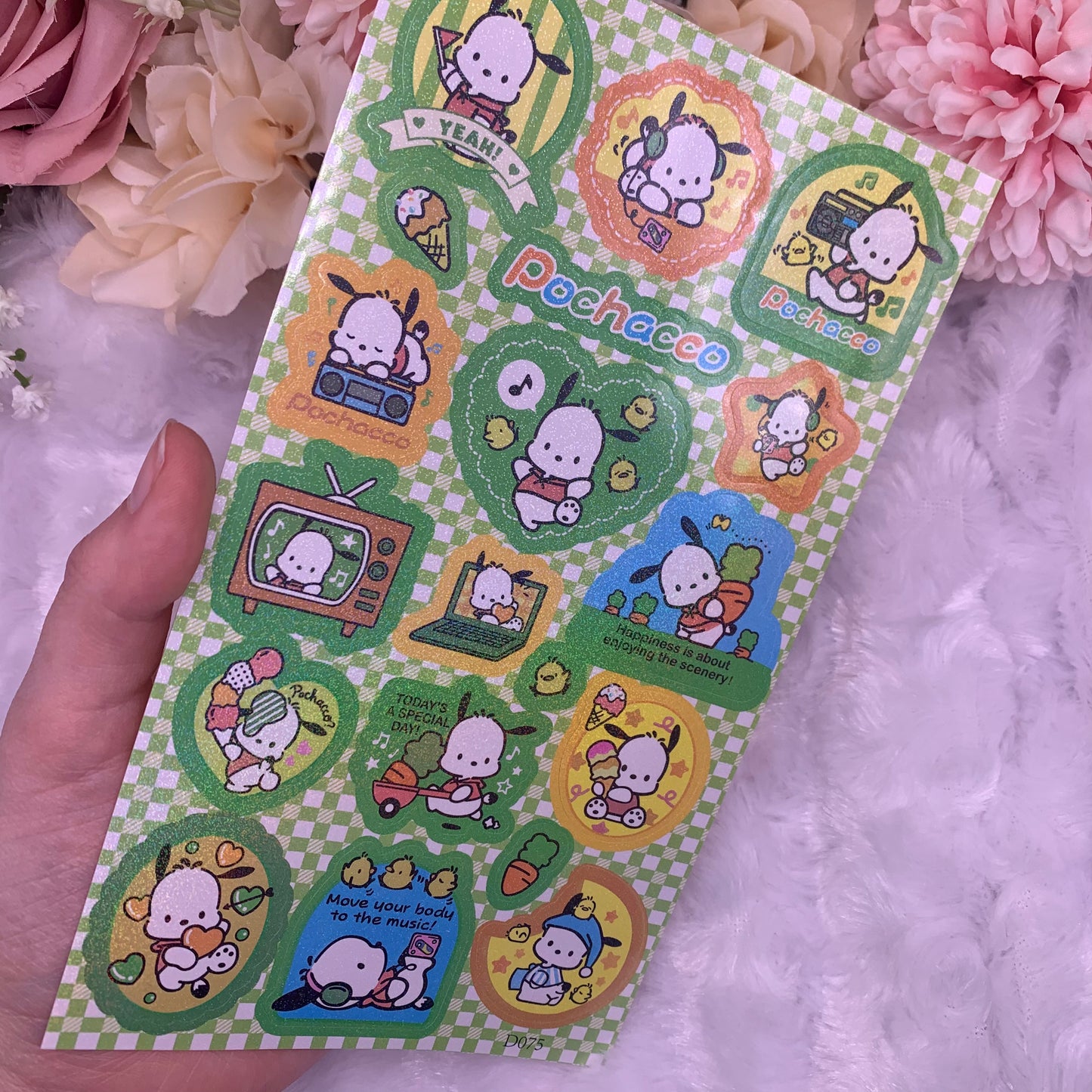 1pc Character kawaii stickers